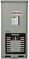 100 Ampere (A) Current Automatic Transfer Switch (ATS) with 16 Circuit Load Center