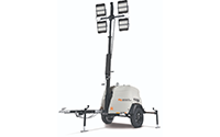 17 Kilowatt (kW) Power and 75 Hours (h) Maximum Run Time Industrial Light Tower